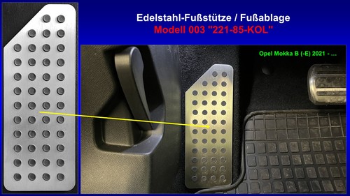 Opel mokka footrest - b, (e)